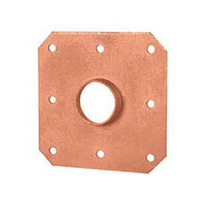 Tomahawk Square O Strap™ Solder Strap™ 505-24 Tube Strap, 1/2 in CTS Hole, Domestic