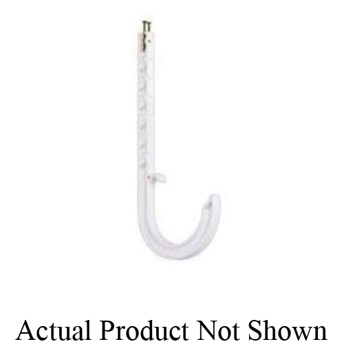 Sioux Chief HangsTuff™ 553-8W DWV Pipe Extension Hanger, 3 in Pipe/Tube, 45 lb Cradle/15 lb Inverted Load, ABS, Domestic