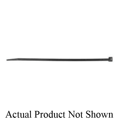 Sioux Chief 554-08 Standard Cable Tie, 8 in L x 3/16 in W, 50 lb Load, Nylon, Black