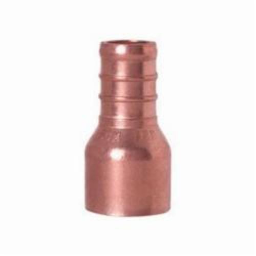 Tomahawk 644X2 1-Piece Straight Adapter, 1/2 in, F1807 PowerPEX® Crimp™ x Female C, Copper, Domestic