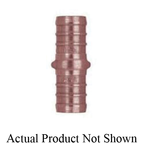 Sioux Chief 645X2 1-Piece Hose Coupling, 1/2 in Nominal, F1807 PowerPEX® Crimp™ End Style, Copper, Domestic