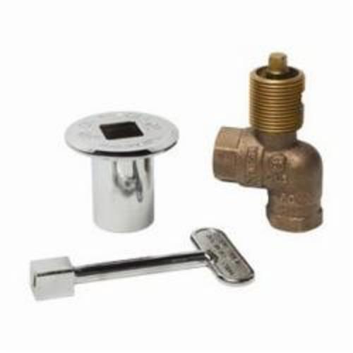 Tomahawk HearthMaster™ 952 Quarter-Turn Angle Gas Ball Valve, FNPT, Brass Body