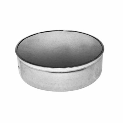 Southwark 553NC Non-Crimped Round End Cap, 3 in, 28 ga