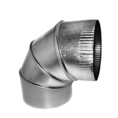 Southwark 90430 Adjustable Elbow, 4 in, 90 deg, 30 ga