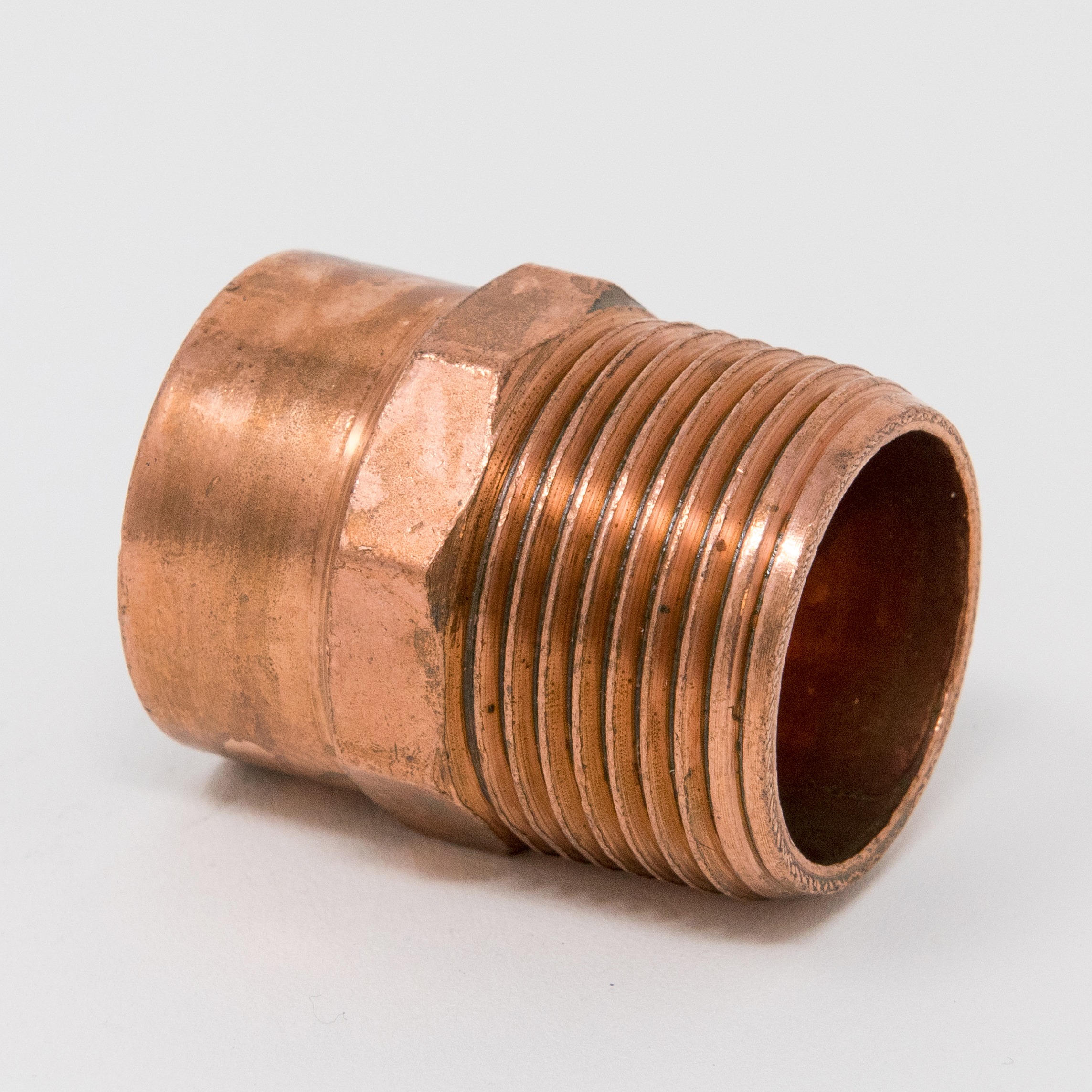 Streamline® W 01171 Male Adapter, 1-1/4 in, C x M, Wrot Copper, Domestic