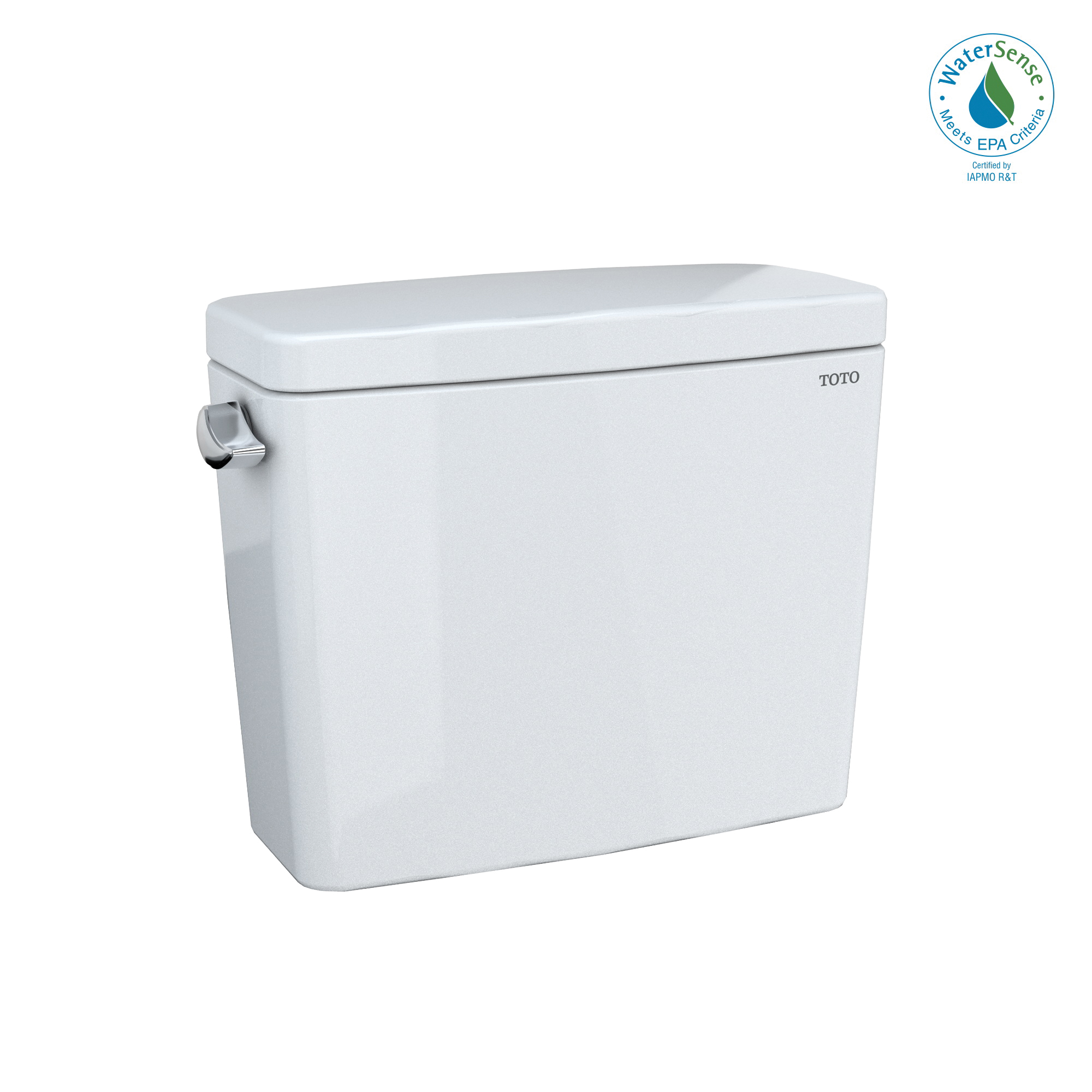 Toto® ST776EA#01 Toilet Tank With WASHLET®+ Auto Flush Compatibility, Drake®, 1.28 gpf, 3 in Left Hand Flush, Cotton White, Import