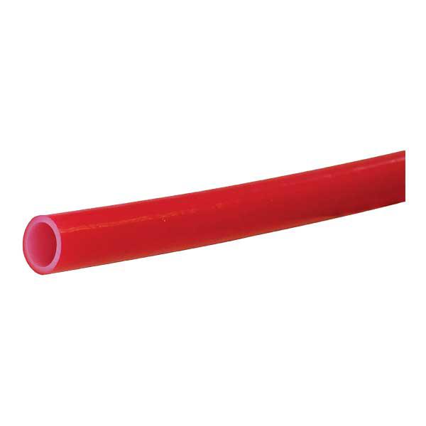 Uponor AquaPEX® F2921000 Tubing, 1 in Nominal, 0.862 in ID x 1-1/8 in OD x 20 ft Straight L, Red, PEX