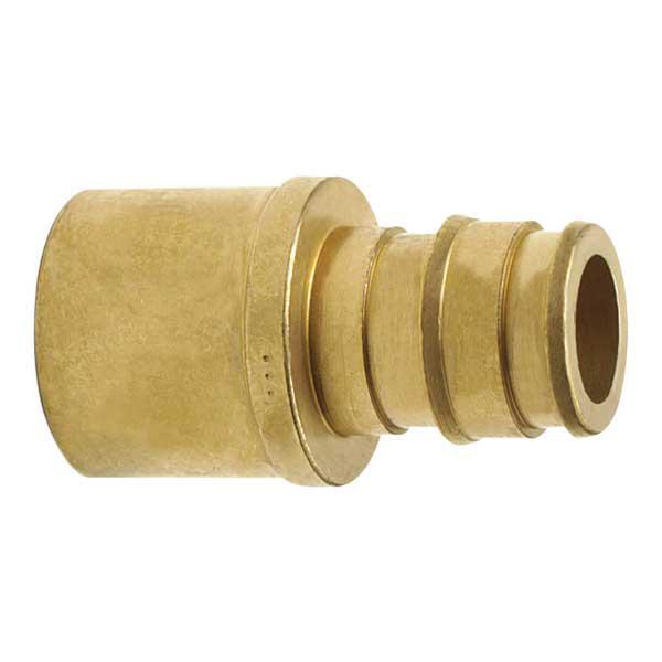Uponor LF4517575 Adapter, 3/4 in, PEX x C, Brass, Import