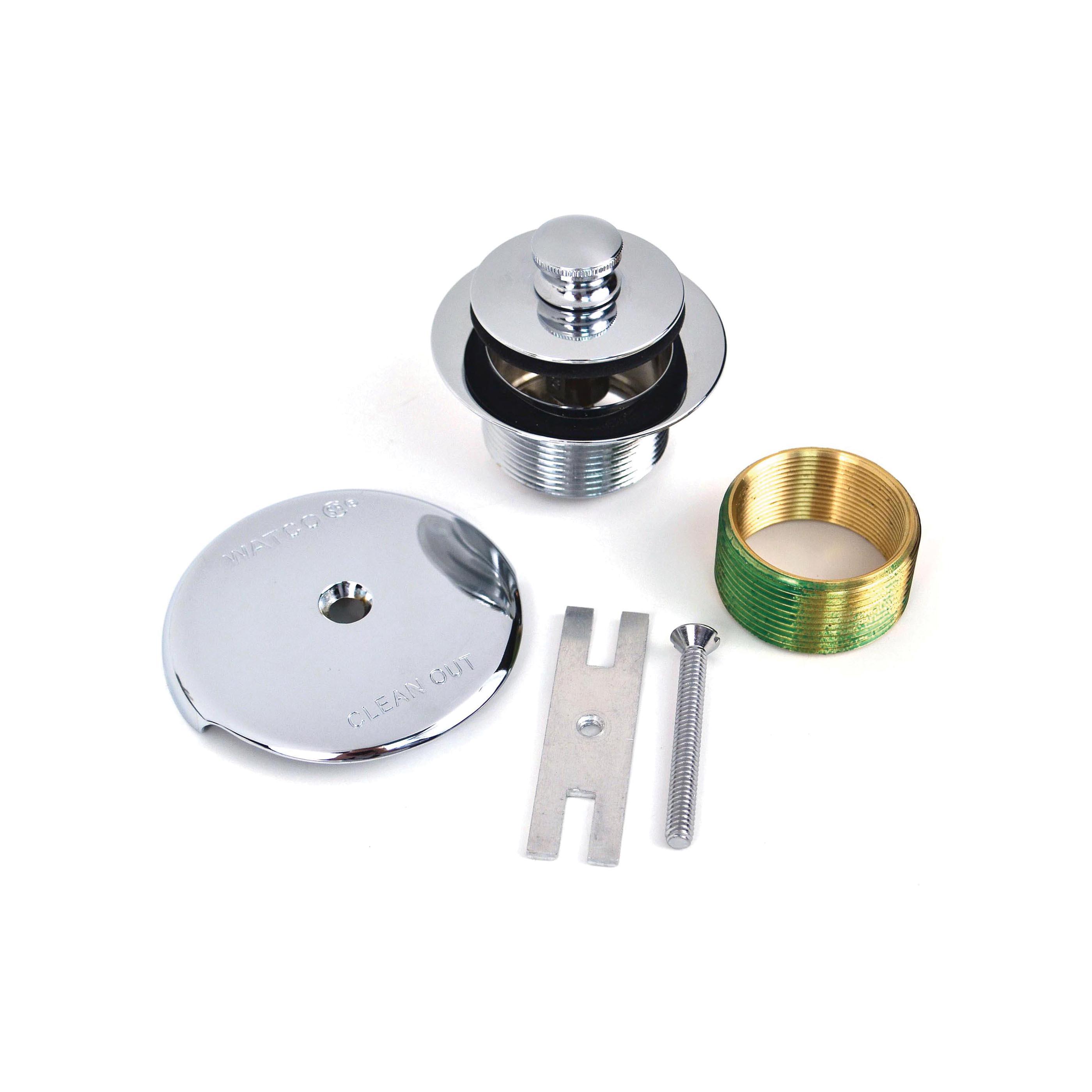 Watco® 38190-CP Tub Trim Kit With Chrome Plated Push Pull® Stopper