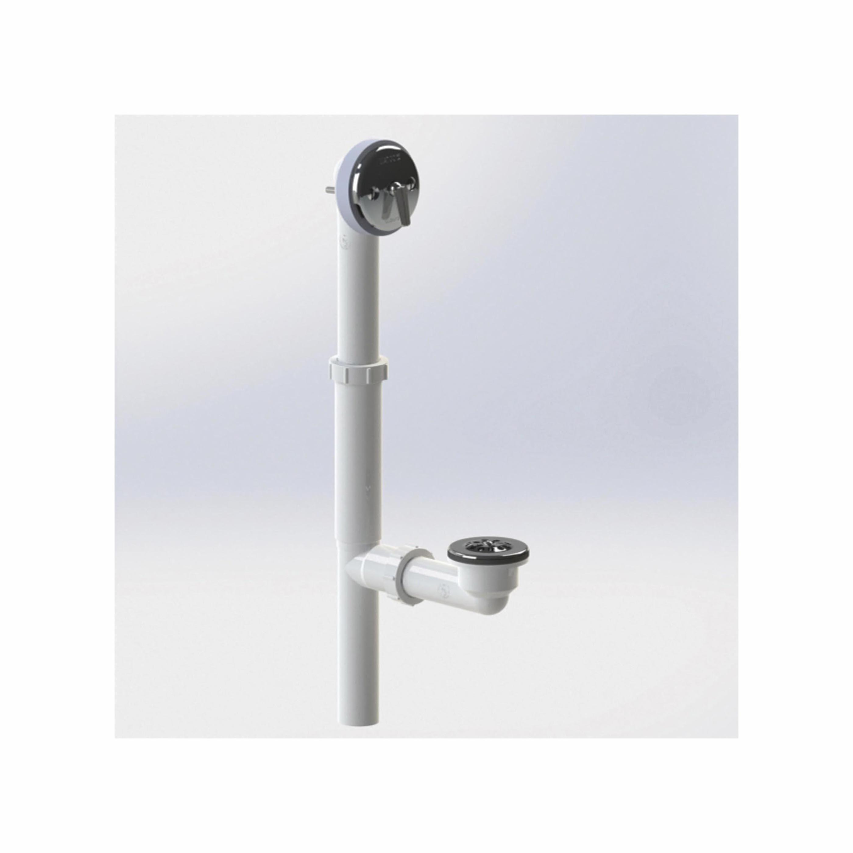 Watco® 500-TQ-PVC-CP Quick Adjust Trip Lever, PVC, Polished Chrome, Domestic
