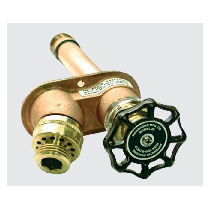 GTS Woodford 14" Wall Faucet Auto Drain with Vacuum Breaker