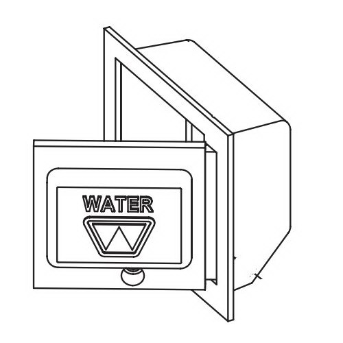 Woodford® 67BX Box/Bubble Door Assembly, For Use With Model 65, B65 and RB65 Freezeless Wall Hydrant, Domestic