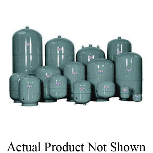 Zilmet® ZHT18 In-Line Hydronic Expansion Tank, 4.8 gal Tank, 3 gal Acceptance, 60 psi, 11.4 in Dia x 14.8 in H