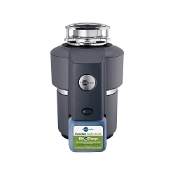Insinkerator® Septic Assist® 76006 Evolution Continuous Feed Garbage Disposal, 1-1/2 in Drain, 3/4 hp, 120 VAC, 1725 rpm Grinding, 40 oz Grinding Chamber, Domestic