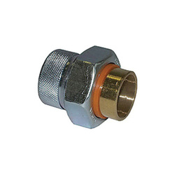 LEGEND 301-203NL T-571MxSNL Dielectric Union, 1/2 in Nominal, MNPT x C End Style, Forged Carbon Steel, Import