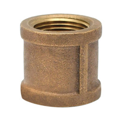 LEGEND 310-084NL Pipe Coupling, 3/4 in Nominal, FNPT End Style, 125 lb, Bronze, Import