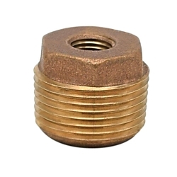 LEGEND 310-483NL Hex Head Lead Free Pipe Bushing, 3/4 x 1 in Nominal, MNPT x FNPT End Style, 125 lb, Bronze, Import