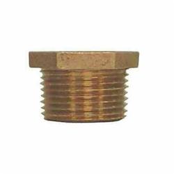 LEGEND 310-479NL Hex Head Lead Free Pipe Bushing, 1/2 x 3/4 in Nominal, MNPT x FNPT End Style, 125 lb, Bronze, Import