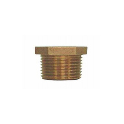 LEGEND 310-474NL Hex Head Lead Free Bushing, 1/2 x 1/4 in Nominal, Thread End Style, Bronze, Import