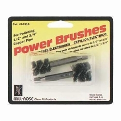 Cleanfit 66451 6600 Hex Shank Power Fitting Brush, 3/4 in ID x 7/8 in OD Dia