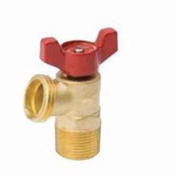 B&K® ProLine™ Quartermaster® 102-054HN Quarter Turn Boiler Drain, 3/4 in, MNPT, 125 psi, Brass, Import