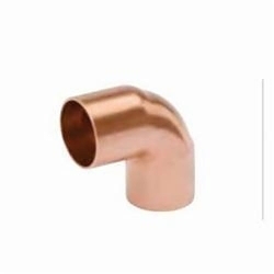 Streamline® W 01634 Short Radius 90 deg Elbow, 3/4 in, C x C, Copper, Domestic