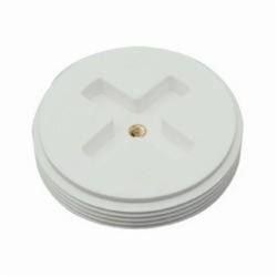 Sioux Chief 878-30 Slotted Countersunk Cleanout Flush Plug With Insert, For Use With 842-9 Series Fitting Socket Ring, Polypropylene, White, Domestic