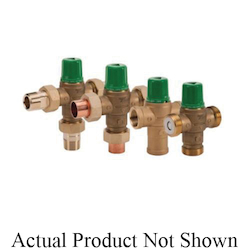Taco® 5004-C3 5000 Lead Free Mixing Valve, 1 in Nominal, C Union End Style, 230 psi Pressure, 1 to 20 gpm Flow Rate, Forged Brass Body