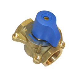 Tekmar® 711 3-Way Mixing Valve, 1 in Nominal, FNPT End Style, 146 psi Pressure, 14 Cv Flow Rate, Brass Body, Import