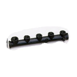 Gastite® FlashShield™ 5-PORTMAN-2 Multi-Port Manifold, 3/4 in x 1 in FNPT Inlets x (5) 1-1/4 in FNPT Outlets, Malleable Iron