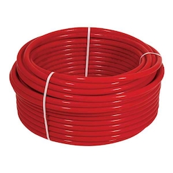 Uponor AquaPEX® F2040500 Tubing, 1/2 in Nominal, 0.475 in ID x 5/8 in OD x 100 ft Coil L, Red, PEX