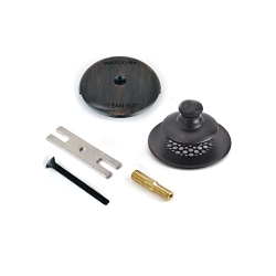 Watco® Universal NuFit® 48701-PP-BZ-G Trim Kit With Grid Strainer