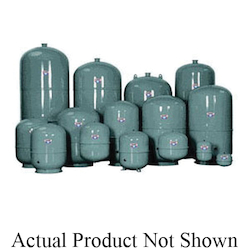 Zilmet® ZHT24 In-Line Hydronic Expansion Tank, 6.3 gal Tank, 3.9 gal Acceptance, 60 psi Pressure, 12.8 in Dia x 16.3 in H