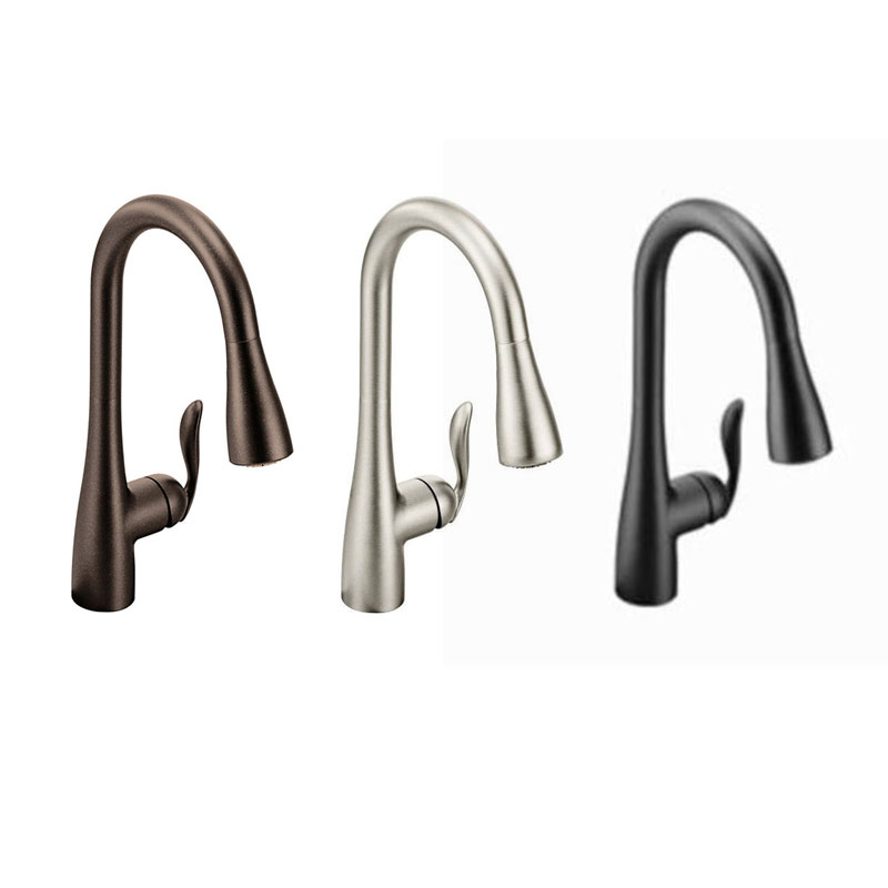 Gts Moen Kitchen Faucet 1 Handle Pullout Srs