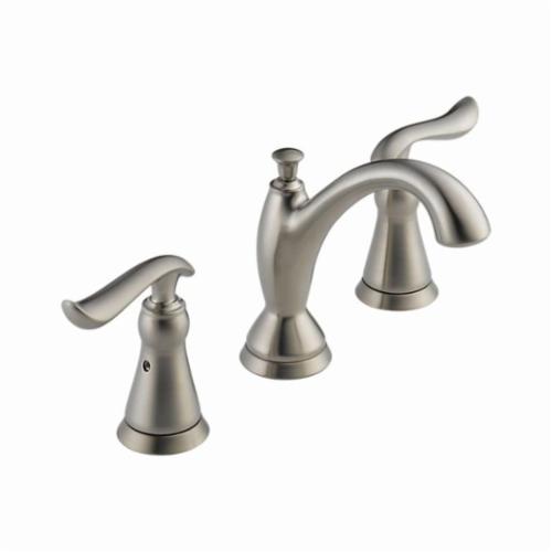 Gts Delta Lav Faucet Widespread 2 Lever Handle Ss Linden