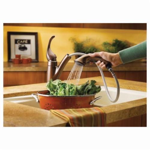 Gts Moen Kitchen Faucet Pullout 1 Handle Chrome Camerist